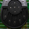 Celtic Chrome Head Stone Sporran