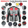 RIDERACT® Men's Summer Motorcycle Jacket | Escape Biker Jacket