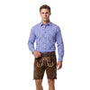 Men's Oktoberfest Outfit Authentic Suede Lederhosen Antiqued with Waist Belt
