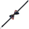 Scottish Bow Tie Tartan Black Stewart