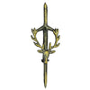 Stag Head Sword Antique Kilt Pin