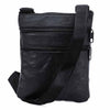 Stylish Leather Shoulder Bag Black Messenger iPad Bag