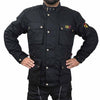 RIDERACT® Waxed Cotton Motorcycle Jacket | Zacota Biker Jacket