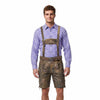 Men's Oktoberfest Costume Suede Leather Short Lederhosen