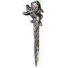 Rampant Mounted Sword Kilt Pin Antique