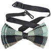 Scottish Bow Tie Tartan Black Watch Weathered