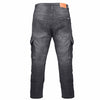 RIDERACT® Mens Motorcycle Cargo Jeans | Black Motorbike Cargo Pants