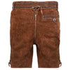 Men's Oktoberfest Outfit Authentic Suede Lederhosen Antiqued with Waist Belt