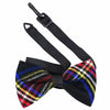Scottish Bow Tie Tartan Black Stewart