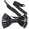 Scottish Bow Tie Tartan Granite