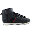 RIDERACT® Mens Motorcycle Shoes | Simba Black Biker Boots