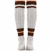 Traditional Bavarian Socks – Two-Piece Rustic Striped Set
