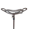 Outdoor Leather Walking Stick Seat Spectator Adjustable Coffee Brown