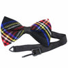Scottish Bow Tie Tartan Black Stewart