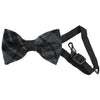 Scottish Bow Tie Tartan Grey Watch
