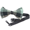 Scottish Bow Tie Tartan Black Watch Weathered