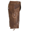 Men's Authentic Suede Lederhosen Antiqued