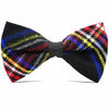 Scottish Bow Tie Tartan Black Stewart