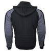 RIDERACT® Warden Motorcycle Hoodie Reinforced Aramid Fiber