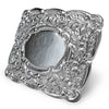 Thistle Round Platter Kilt Belt Silver Buckle