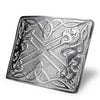 The Saltire & Lions Rampant Kilt Belt Buckle