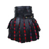 Customized Hybrid Leather Kilt McPherson Or Tartan of Your Choice