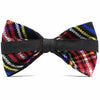 Scottish Bow Tie Tartan Black Stewart