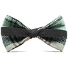 Scottish Bow Tie Tartan Black Watch Weathered