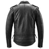 RIDERACT® Mens Leather Motorcycle Jacket | Brando Adjustable Moto Jacket