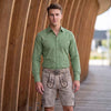 Men's Suede Lederhosen with Waist Belt