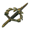 Stag Head Sword Antique Kilt Pin