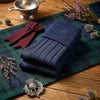 Kilt Hose Striped Navy Blue
