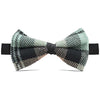 Scottish Bow Tie Tartan Black Watch Weathered