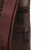 Stylish Leather Shoulder Bag Coffee Brown iPad Messenger Bag