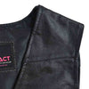 RIDERACT® Womens Motorcycle Vest | Anna Style Zippered & Adjustable Female Leather Vest