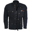 RIDERACT® Waxed Cotton Motorcycle Jacket | Zacota Biker Jacket