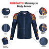 RIDERACT® Mesh Motorcycle Shirt CE Level 2 Body Armour Falcon