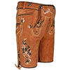 Men's Oktoberfest Costume Suede Leather Short Lederhosen