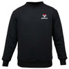 RIDERACT® Motorcycle Sweat Shirt Black Reinforced with Aramid Fiber