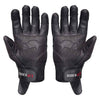 RIDERACT® Mens Leather Motorcycle Gloves | BRONA Riding Gloves