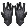 RIDERACT® Leather Motorcycle Gloves | Unisex SB1-Pro Biker Gloves