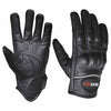 RIDERACT® Leather Motorcycle Gloves | Unisex SB1-Pro Biker Gloves