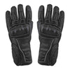 RIDERACT® Winter Motorcycle Gloves | Black Waterproof Motorbike Gloves ( Winner )
