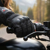 RIDERACT® Women's Motorcycle Gloves | Classic S1 Ladies Motorbike Gloves
