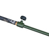 Adjustable Walking Stick with Leather Seat Camouflage Forest Green Tramper