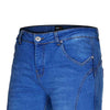 RIDERACT® Mens Motorcycle Jeans for Bikers Reinforced with Aramid Fiber Blue