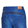 RIDERACT® Mens Motorcycle Jeans for Bikers Reinforced with Aramid Fiber Blue