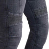 RIDERACT® Mens Motorcycle Jeans Black | Reinforced Biker Jeans with Aramid Fiber