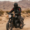 RIDERACT® Waterproof Riding Jacket – Retro Black & Red