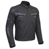 RIDERACT® Waterproof Textile Motorbike Jacket – Dominator